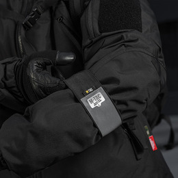 M-Tac пов'язка на руку світловідбиваюча еластична Large Black. Фото 12