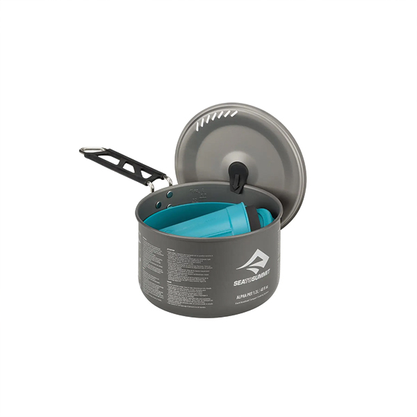 Набір посуду Sea To Summit  Alpha Cookset 1.1 Pacific Blue/Grey. Фото 2