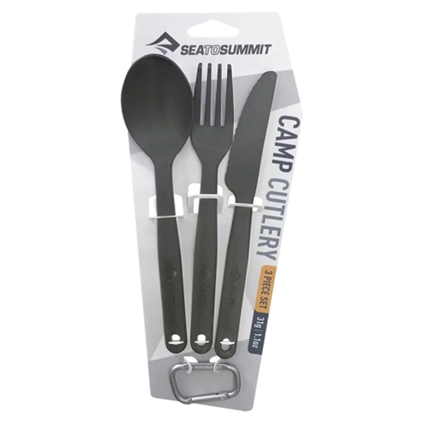 Набір столових приборів Sea to Summit Camp Cutlery Set Charcoal