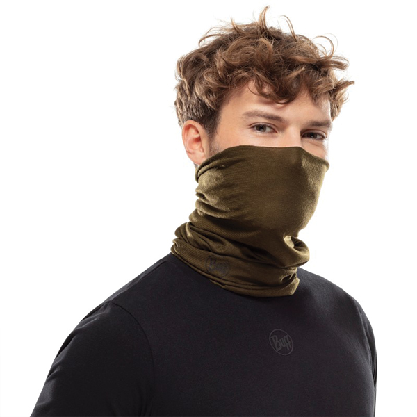 Шарф-труба Buff Coolnet UV+ Insect Shield Solid Military . Фото 5