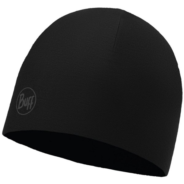 Шапка Buff Microfiber Reversible Hat R-Solid Black. Фото 2