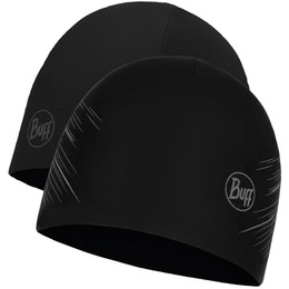 Шапка Buff Microfiber Reversible Hat R-Solid Black. Фото 3