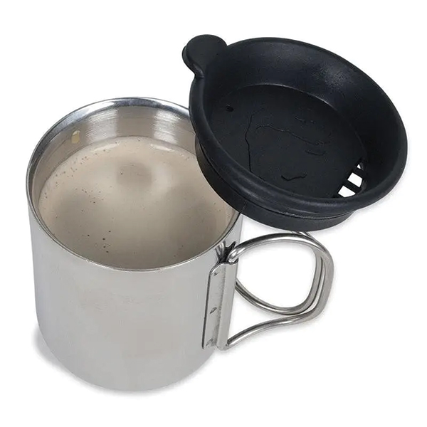 Термогорнятко з кришкою Tatonka Thermo 250 Silver/Black. Фото 2