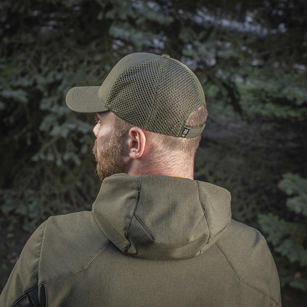M-Tac бейсболка з сіткою Flex ріп-стоп Army Olive. Фото 6