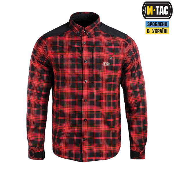 M-Tac сорочка Redneck Shirt Red/Black. Фото 2