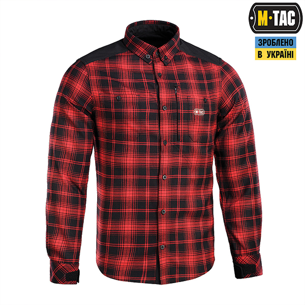 M-Tac сорочка Redneck Shirt Red/Black. Фото 3