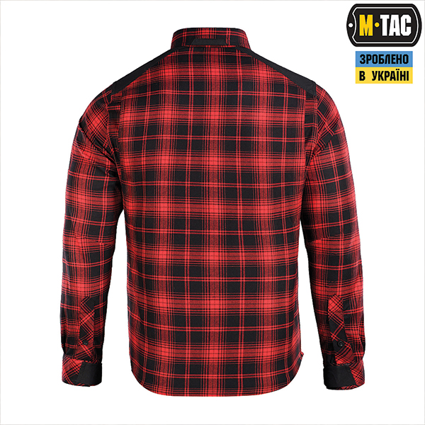 M-Tac сорочка Redneck Shirt Red/Black. Фото 4