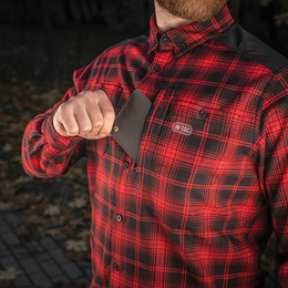 M-Tac сорочка Redneck Shirt Red/Black. Фото 7