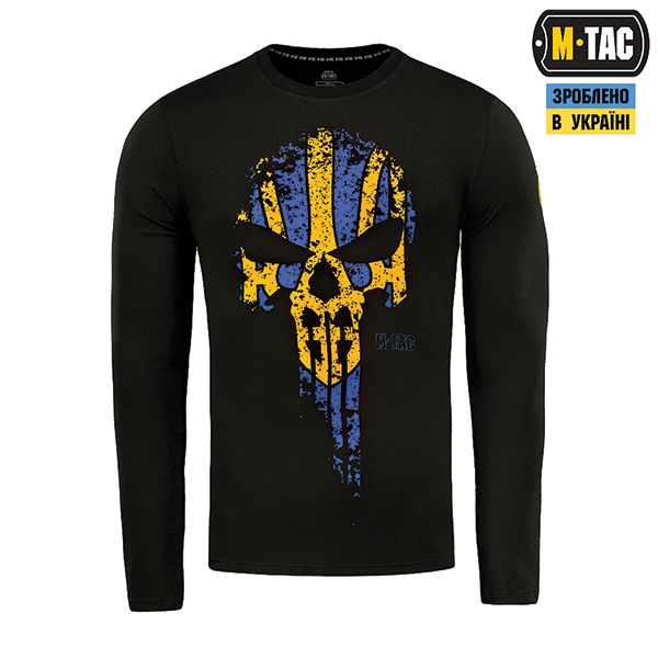M-Tac футболка Месник довгий рукав Black/Yellow/Blue. Фото 2
