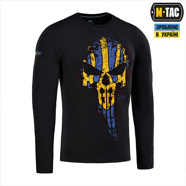 M-Tac футболка Месник довгий рукав Black/Yellow/Blue. Фото 3