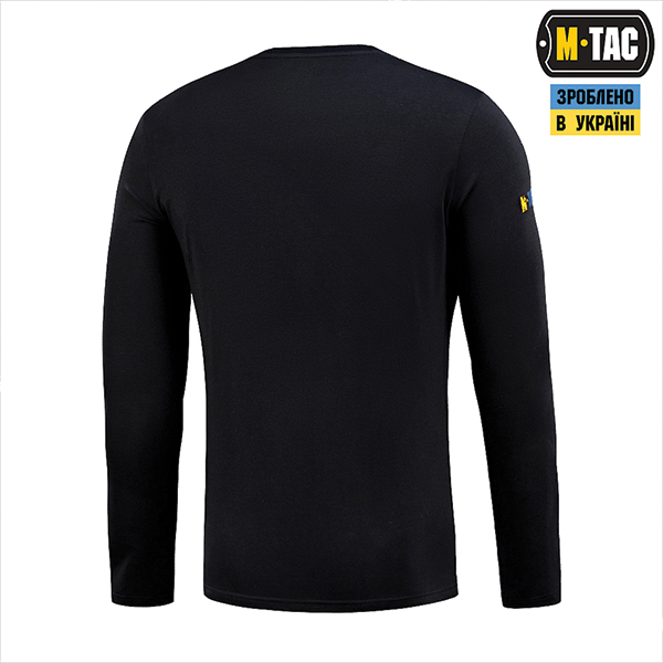 M-Tac футболка Месник довгий рукав Black/Yellow/Blue. Фото 4