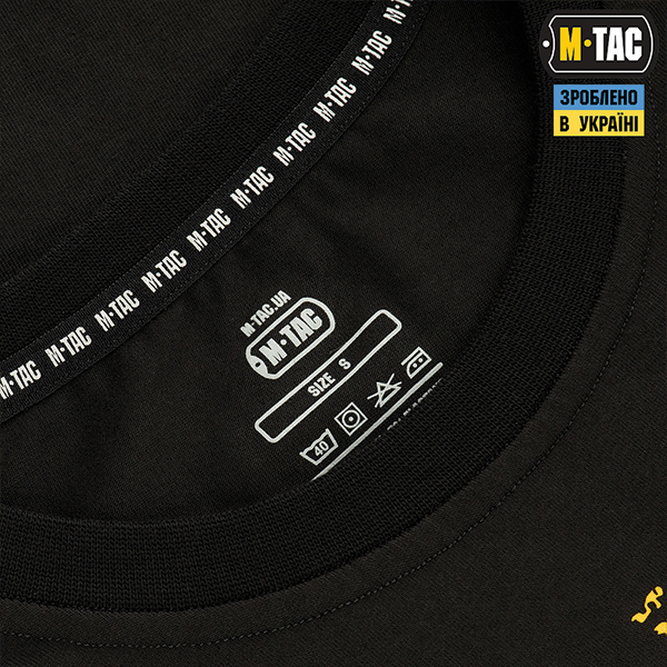 M-Tac футболка Месник довгий рукав Black/Yellow/Blue. Фото 5