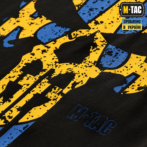 M-Tac футболка Месник довгий рукав Black/Yellow/Blue. Фото 6