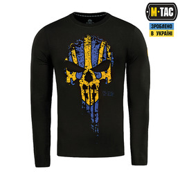 M-Tac футболка Месник довгий рукав Black/Yellow/Blue. Фото 2