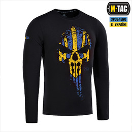 M-Tac футболка Месник довгий рукав Black/Yellow/Blue. Фото 3