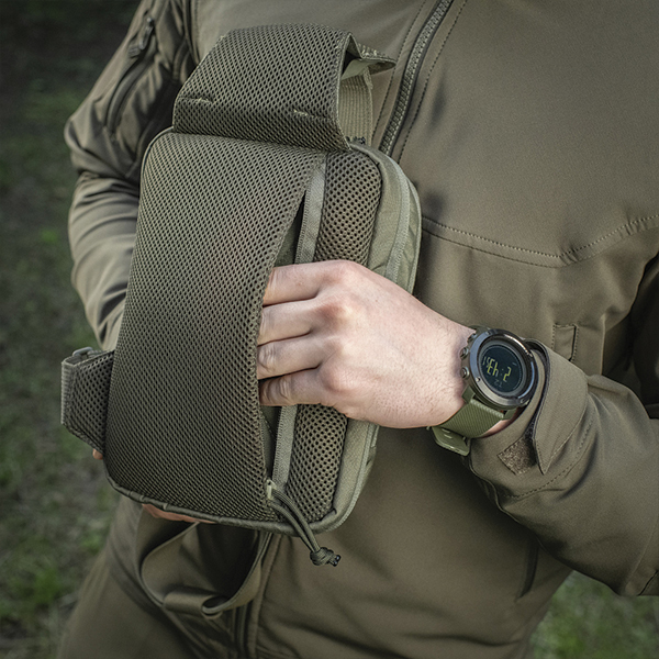 M-Tac сумка Sling Pistol Bag Elite Hex Ranger Green. Фото 18