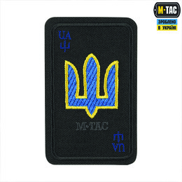 M-Tac нашивка Козирна карта (вишивка) Black