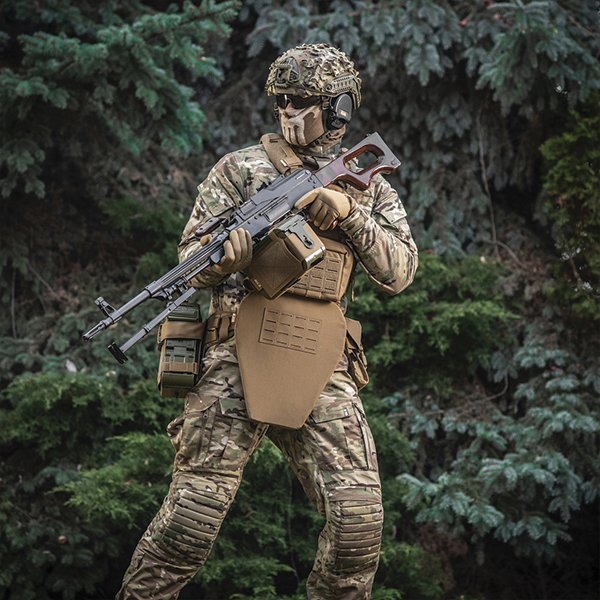 M-TAC Фартух протиуламковий з балістичним пакетом 1А Laser Cut XL Coyote. Фото 13