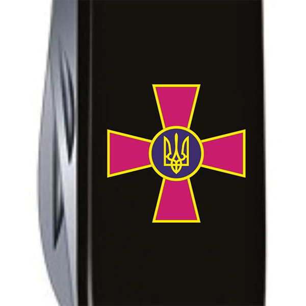 Ніж мультифункціональний 91мм/14 Victorinox Climber Army Емблема ЗСУ. Фото 6