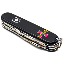 Ніж мультифункціональний 91мм/14 Victorinox Climber Army Емблема ЗСУ. Фото 4