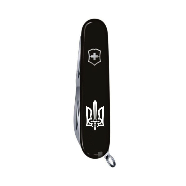 Ніж мультифункціональний 91мм/14 Victorinox Climber Red Ukraine Тризуб ОУН . Фото 2