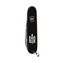 Ніж мультифункціональний 91мм/14 Victorinox Climber Red Ukraine Тризуб ОУН 