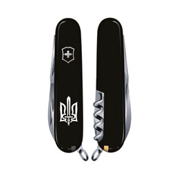 Ніж мультифункціональний 91мм/14 Victorinox Climber Red Ukraine Тризуб ОУН . Фото 4