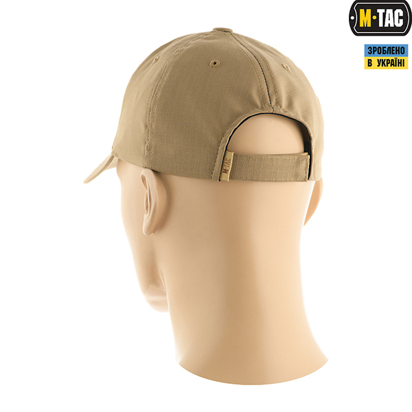 M-Tac бейсболка Elite Flex ріп-стоп Khaki. Фото 3