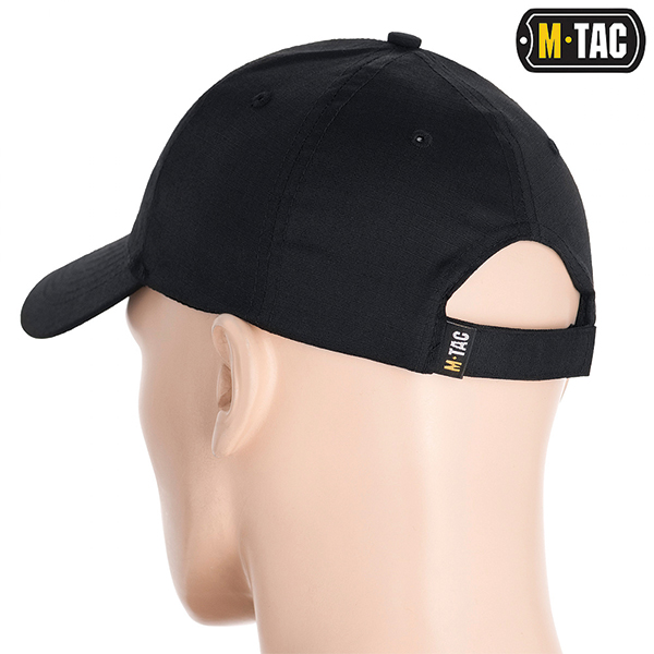 M-Tac бейсболка Flex ріп-стоп Black. Фото 3