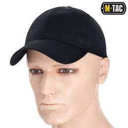 M-Tac бейсболка Flex ріп-стоп Black