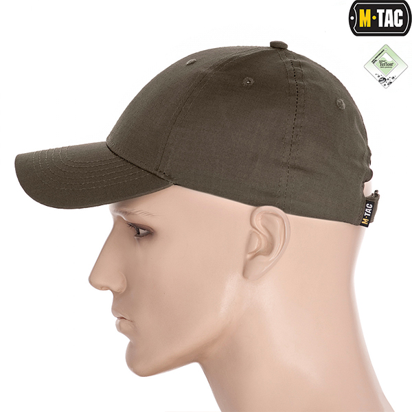 M-Tac бейсболка Flex ріп-стоп Dark Olive. Фото 2