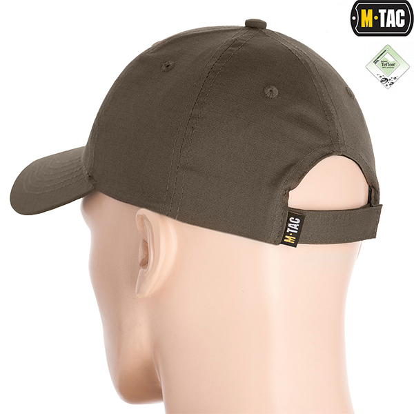M-Tac бейсболка Flex ріп-стоп Dark Olive. Фото 3