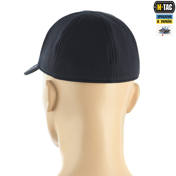 M-Tac бейсболка Soft Shell Cold Weather Dark Navy Blue. Фото 3