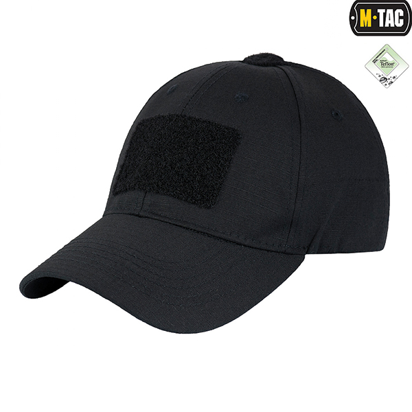 M-Tac бейсболка з липучкою Flex ріп-стоп Black. Фото 4