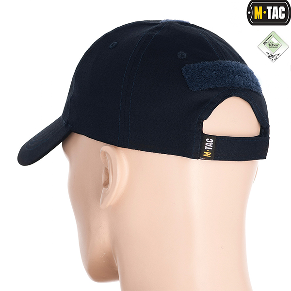 M-Tac бейсболка з липучкою Flex ріп-стоп Dark Navy Blue. Фото 3