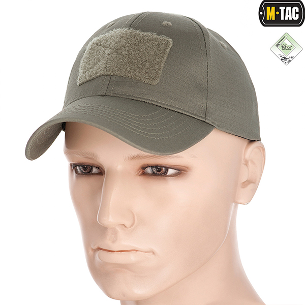 M-Tac бейсболка з липучкою Flex ріп-стоп Foliage Green