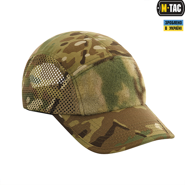 M-Tac бейсболка тактична 5-панельна з сіткою Multicam. Фото 5