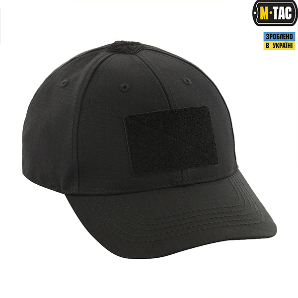 M-Tac бейсболка тактична Elite Flex ріп-стоп Black. Фото 5
