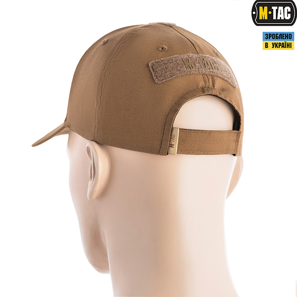 M-Tac бейсболка тактична Elite Flex ріп-стоп Coyote Brown. Фото 3