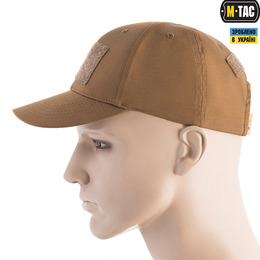 M-Tac бейсболка тактична Elite Flex ріп-стоп Coyote Brown