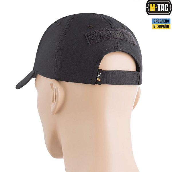 M-Tac бейсболка тактична Elite Flex ріп-стоп Dark Grey. Фото 3