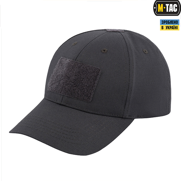 M-Tac бейсболка тактична Elite Flex ріп-стоп Dark Grey. Фото 5