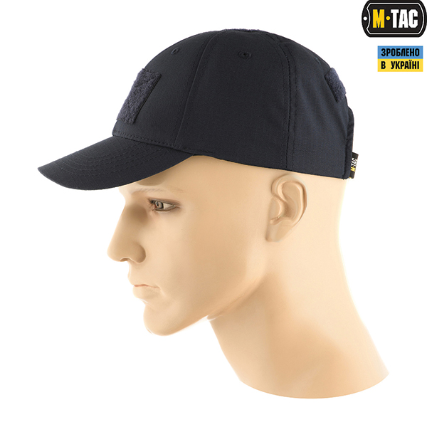 M-Tac бейсболка тактична Elite Flex ріп-стоп Dark Navy Blue. Фото 2