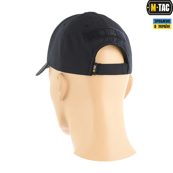 M-Tac бейсболка тактична Elite Flex ріп-стоп Dark Navy Blue. Фото 3