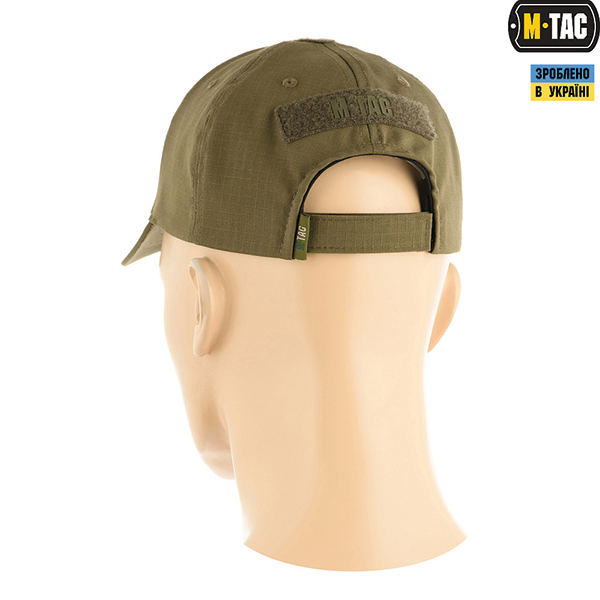 M-Tac бейсболка тактична Elite Flex ріп-стоп Dark Olive. Фото 3