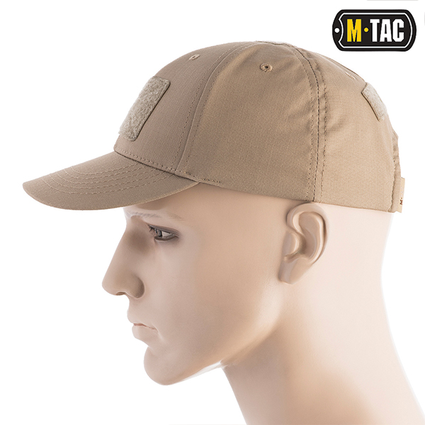 M-Tac бейсболка тактична Elite Flex ріп-стоп Khaki. Фото 2