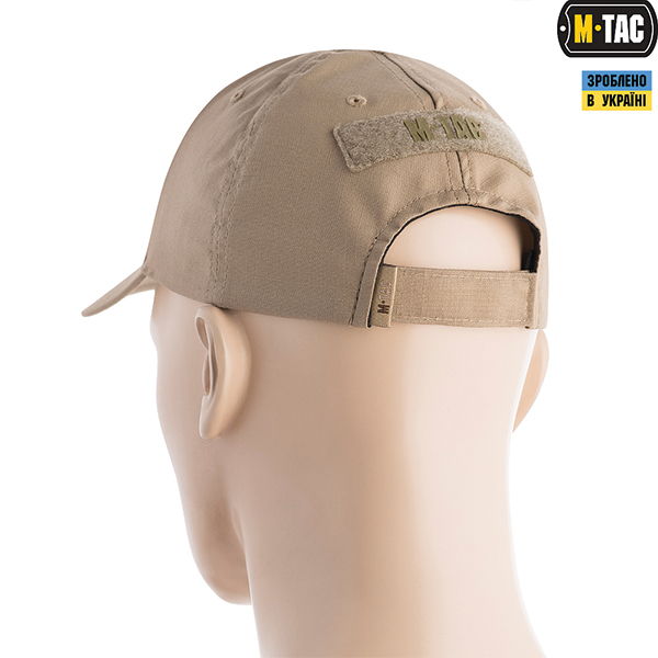 M-Tac бейсболка тактична Elite Flex ріп-стоп Khaki. Фото 3