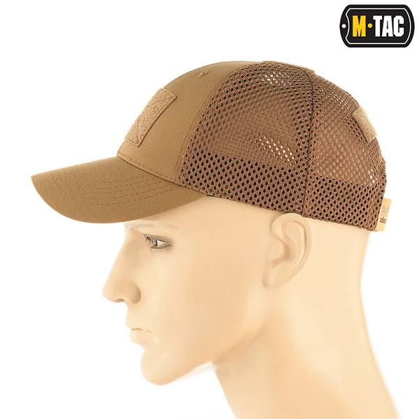 M-Tac бейсболка тактична з сіткою Elite Flex Coyote Brown. Фото 2
