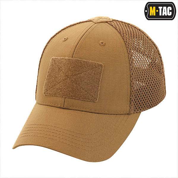 M-Tac бейсболка тактична з сіткою Elite Flex Coyote Brown. Фото 5