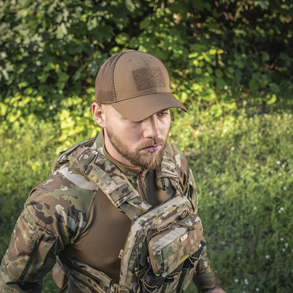 M-Tac бейсболка тактична з сіткою Elite Flex Coyote Brown. Фото 9